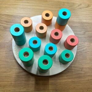 Lovevery Wooden Stacking Pegboard